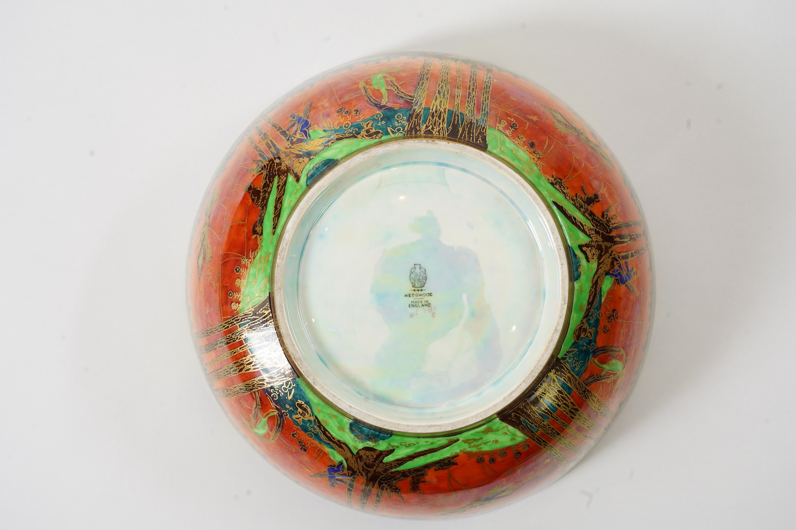 Daisy Makeig-Jones (1881-1945) for Wedgwood: A Fairyland lustre Imperial bowl